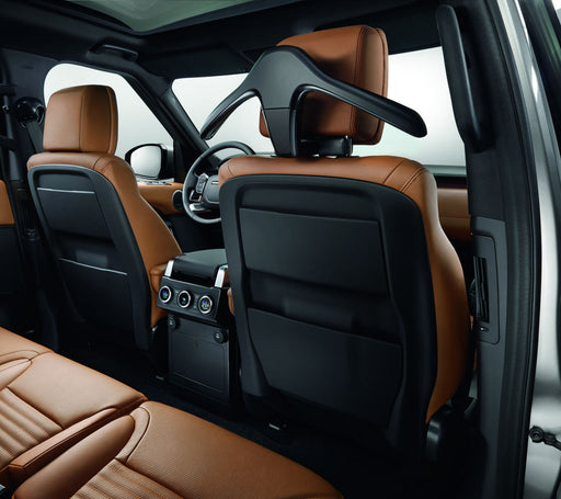 Für Land Rover Range Rover Sport 2014-2018 Auto Mittel konsole Dekoration  Streifen Trim abs schwarz Holzmaserung Interieur Zubehör