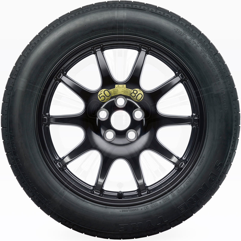 Space-saving spare wheel set - Discovery 5
