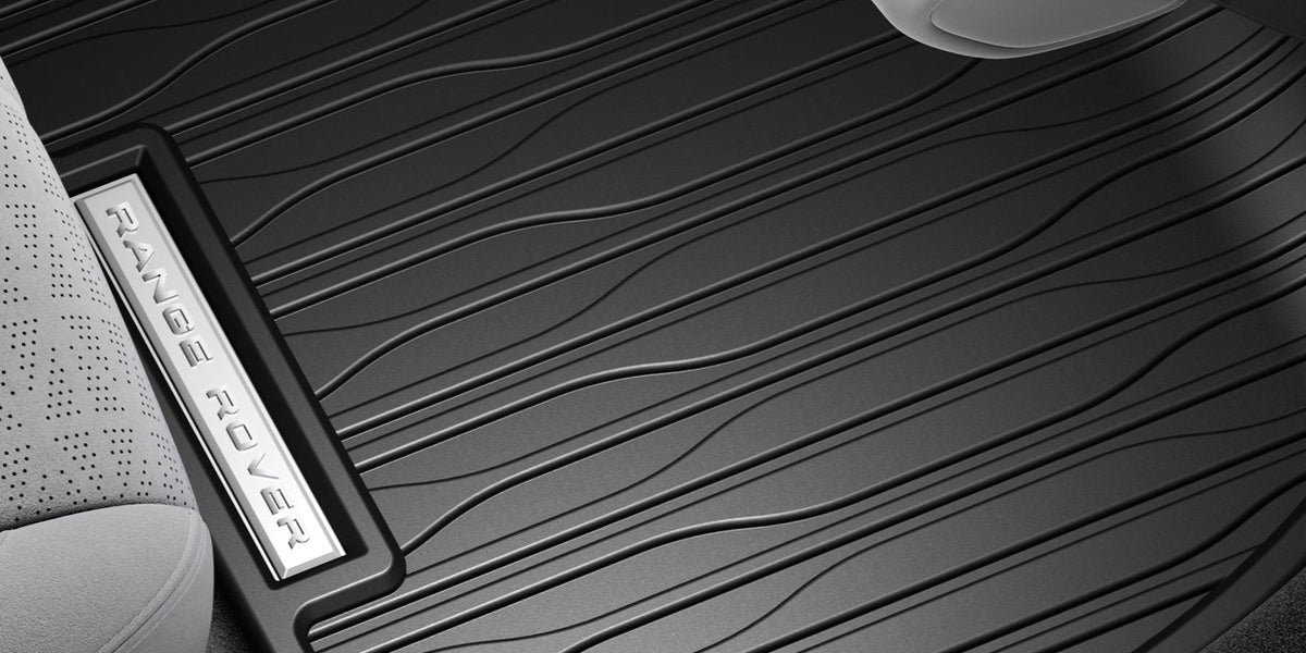 Range rover evoque rubber floor mats genuine discount
