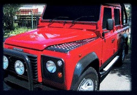 Land Rover Defender 90 und 110 (1983-2016) Kotflügelschutz / schwarz - von Front Runner