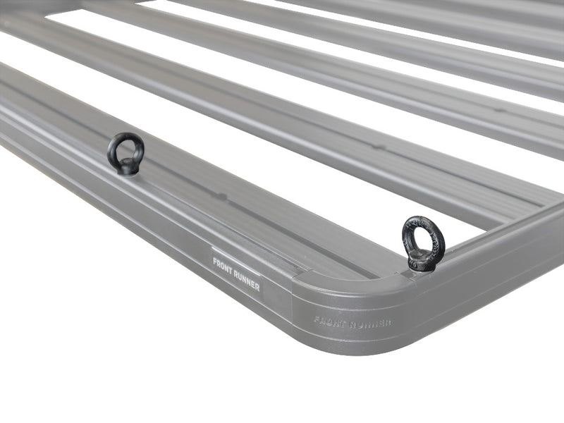 Schwarze galvanisierte Ringschrauben / Ringmutter - von Front Runner